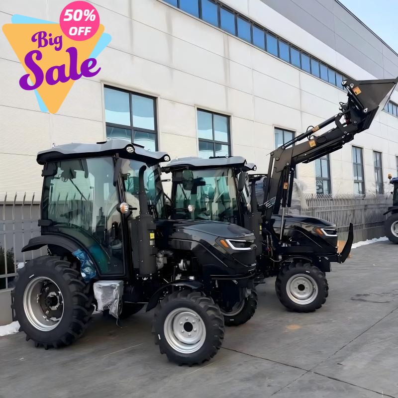 Farming And Agriculture Difference - 幅広い用途に対応するオプション付きHP 4×4コンパクトトラクター。地域の農業栽培ニーズに応える。