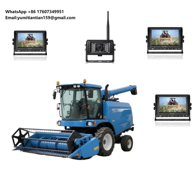 Agriculture Farming System - 信頼性の高い無線農業機器観測カメラシステム 大規模農場向け車両後退支援