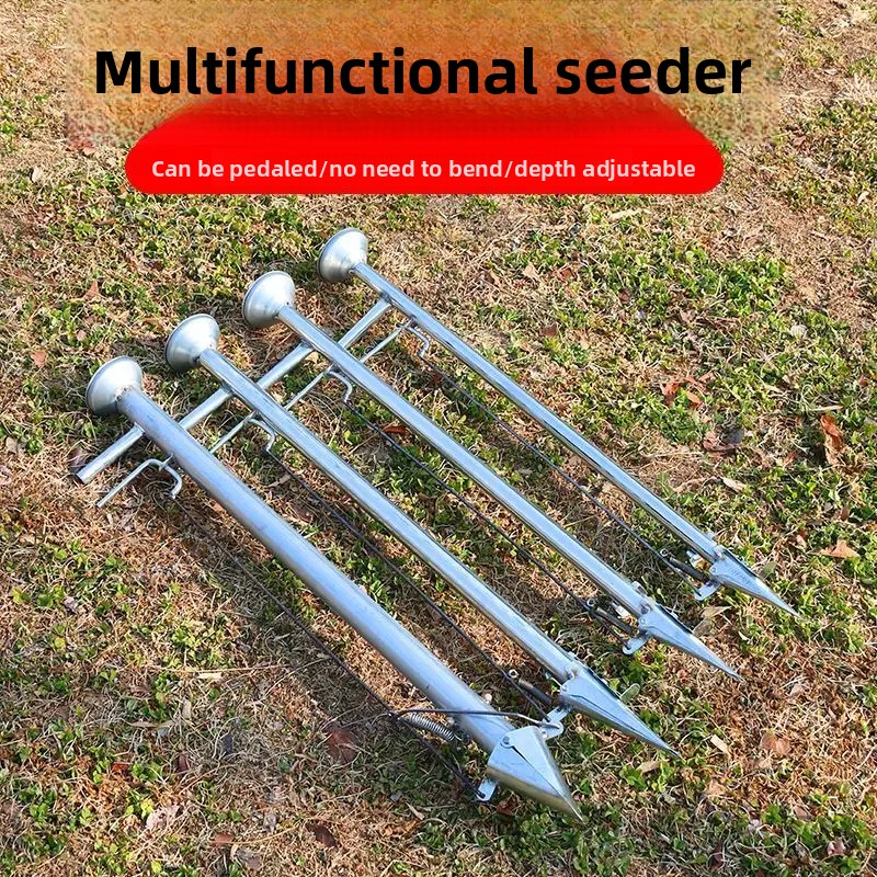 Vegetable Transplanter - 農業用コーンピーナッツ種子播種機スポットプランター肥料散布機苗穴あけ野菜播種機