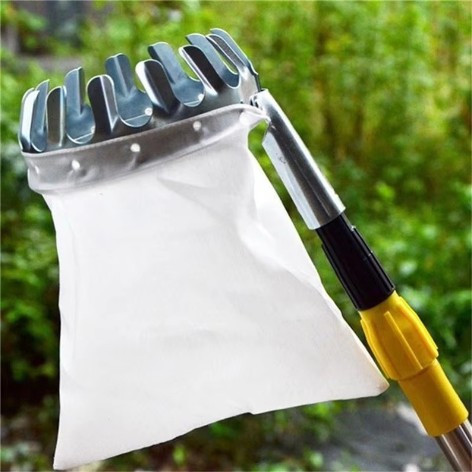 多目的伸縮式亜鉛メッキ鉄フルーツピッカー庭摘み用高高度フルー - Agriculture Farming Tool のレビューと価格