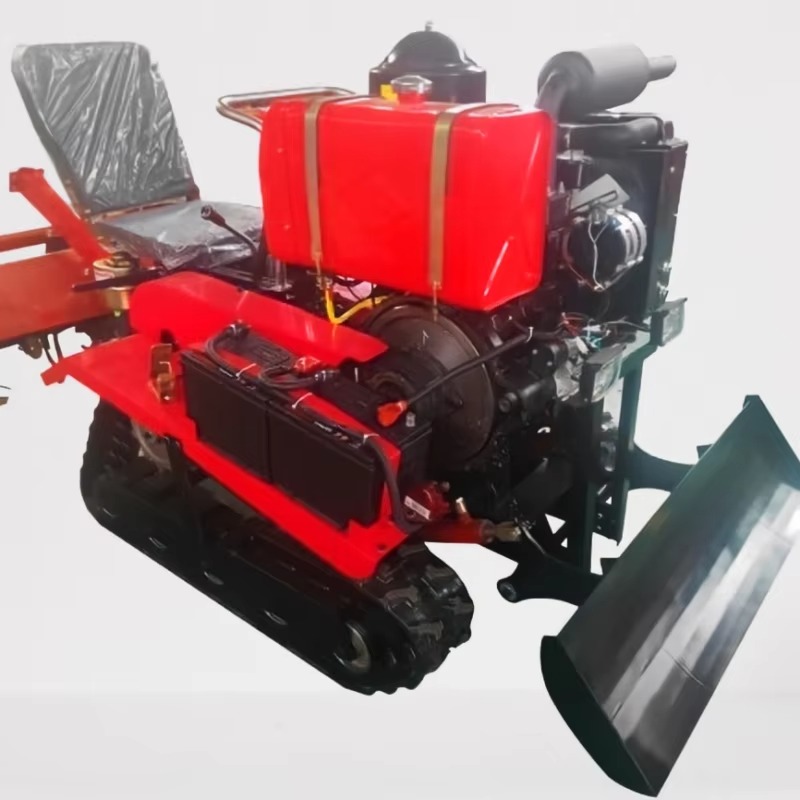 耐久性のある多機能乗用型クローラ耕運機（農業用回転耕耘作業用 - Farming Agriculture Jobs のレビューと価格