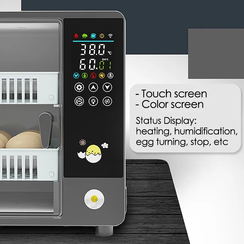 24 卵インキュベーター全自動回転孵化育雛農場鳥ウズラ鶏養鶏 - Quail Egg Incubator のレビューと価格