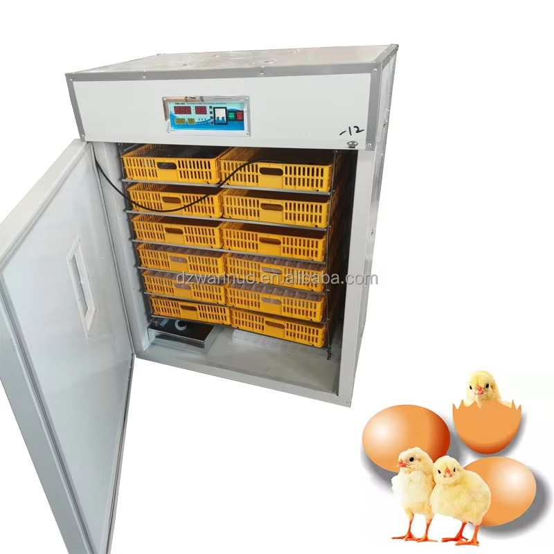 卸売新型全自動工業用大型孵卵器1056個の鶏卵、鵞鳥、アヒル - Quail Egg Incubator のレビューと価格