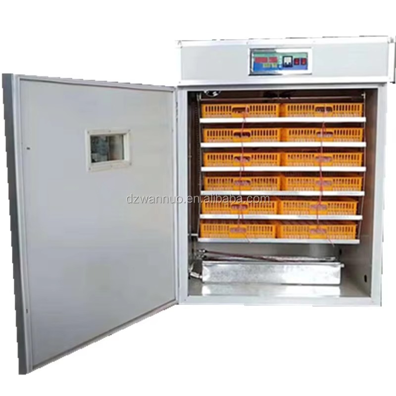 卸売新型全自動工業用大型孵卵器1056個の鶏卵、鵞鳥、アヒル - Quail Egg Incubator のレビューと価格