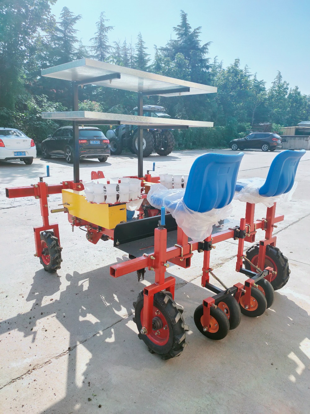 野菜苗移植機、ピーマン、松の木、玉ねぎ苗移植機 - Vegetable Transplanter のレビューと価格