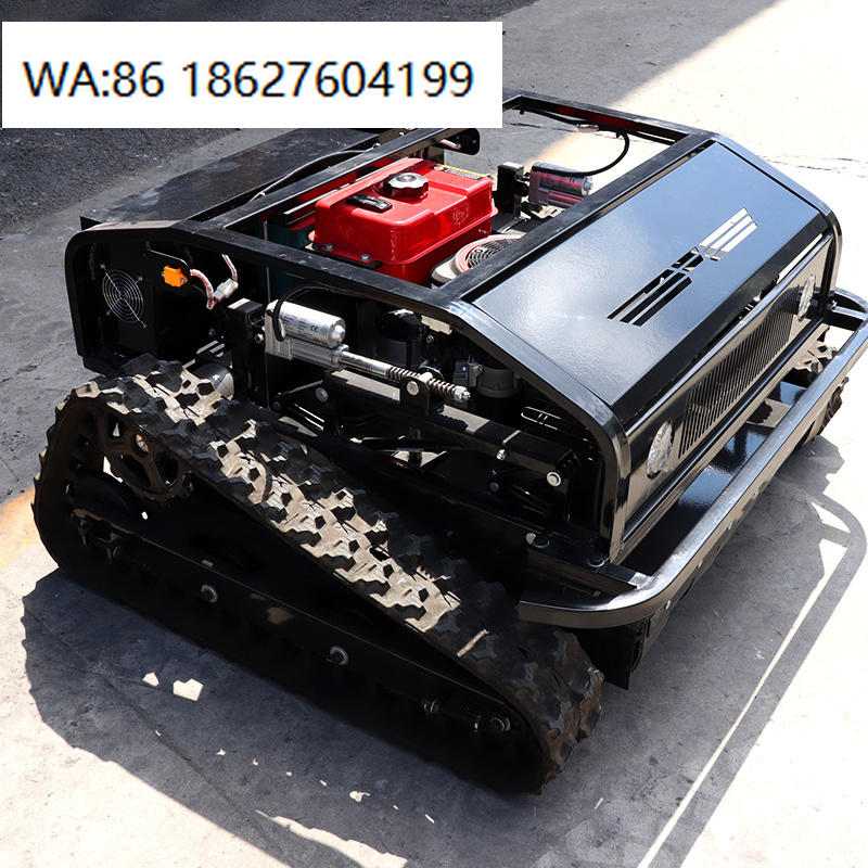 ゴムクローラー式自走式リモコン芝刈り機販売中 農業用ゼロター - Agriculture Farming Robot のレビューと価格