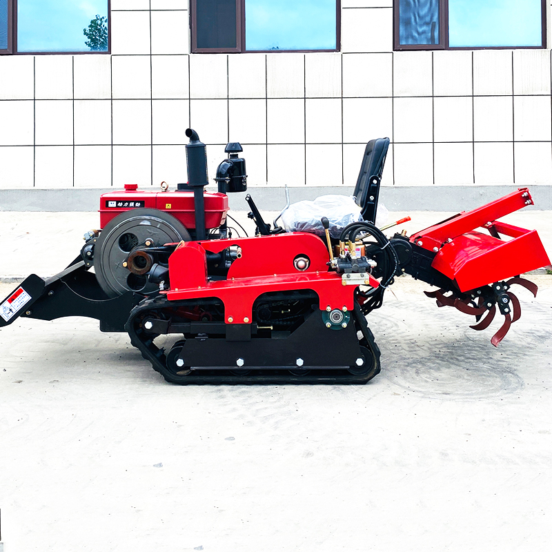 カスタマイズ可能な理想の農具クローラーロータリーティラー、小 - Agriculture Farming Tool のレビューと価格